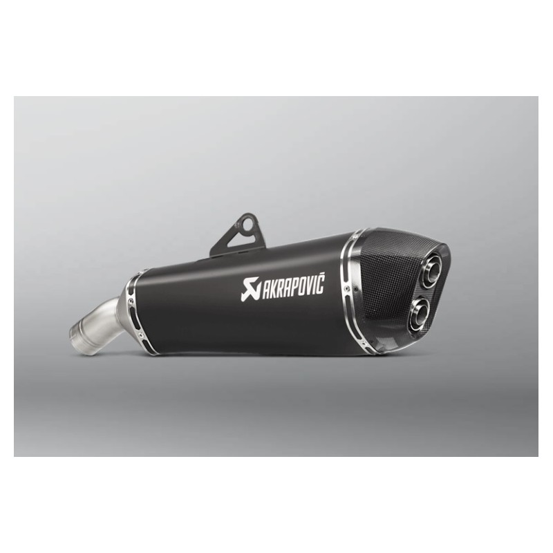 EXHAUST DOUBLE OUTPUT AKRAPOVIC HOMOLOGADO
