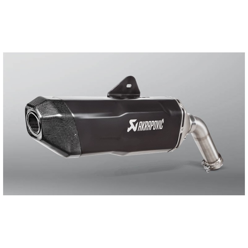 TITANINUM/CARBON EXHAUST AKRAPOVIC APPROVED