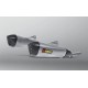 DOUBLE EXHAUST TITANIUM HOMOLOGATED AKRAPOVIC