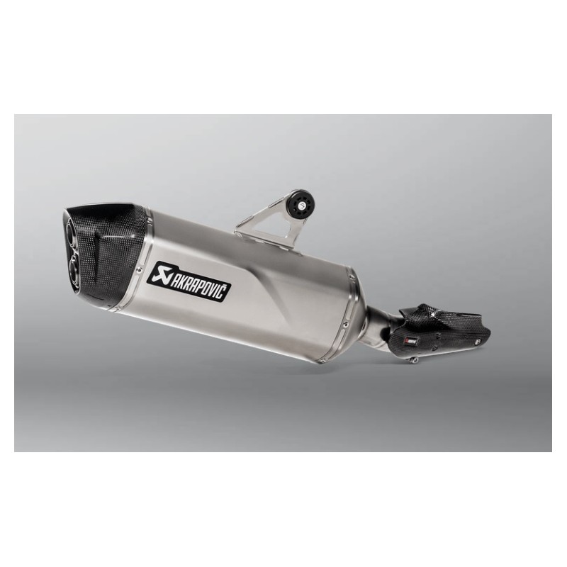 EXHAUST AKRAPOVIC TITANIUM APPROVED