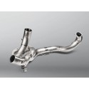 Titanium Multistrada Akrapovic manifolds