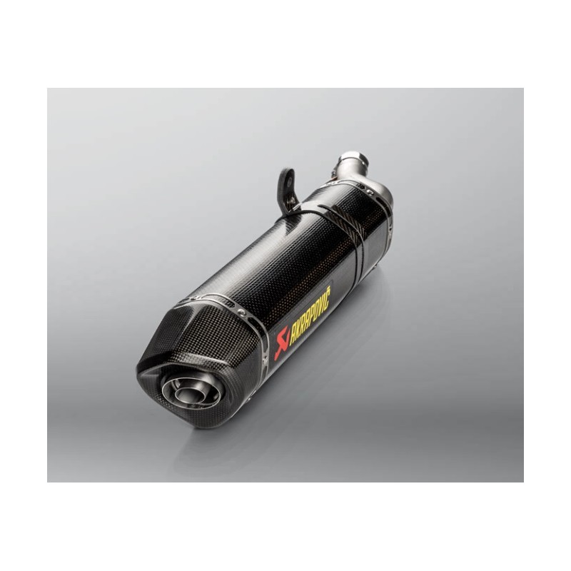 Homologated Akrapovic Carbon Exhaust