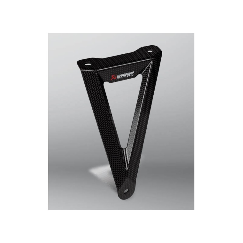 Support d'échappement en carbone Akrapovic
