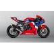 Échappement Akrapovic en carbone non approuvé