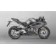 Collecteur en acier inoxydable Akrapovic en option