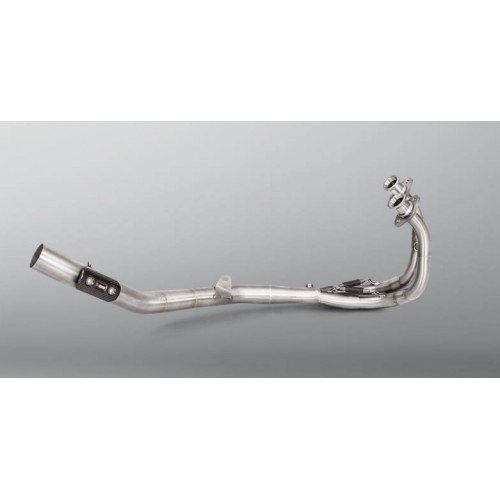 Collecteur en acier inoxydable Akrapovic en option