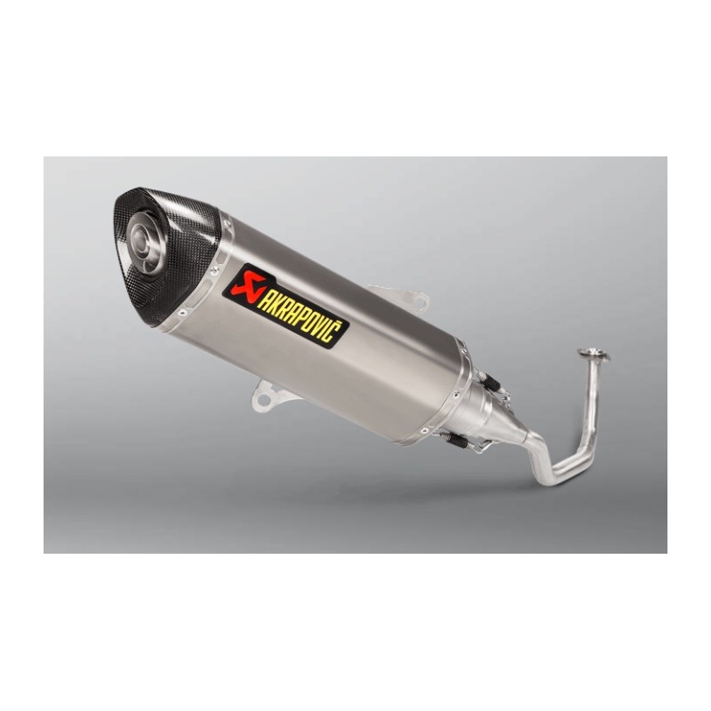 STAINLESS EXHAUST AKRAPOVIC APPROVED