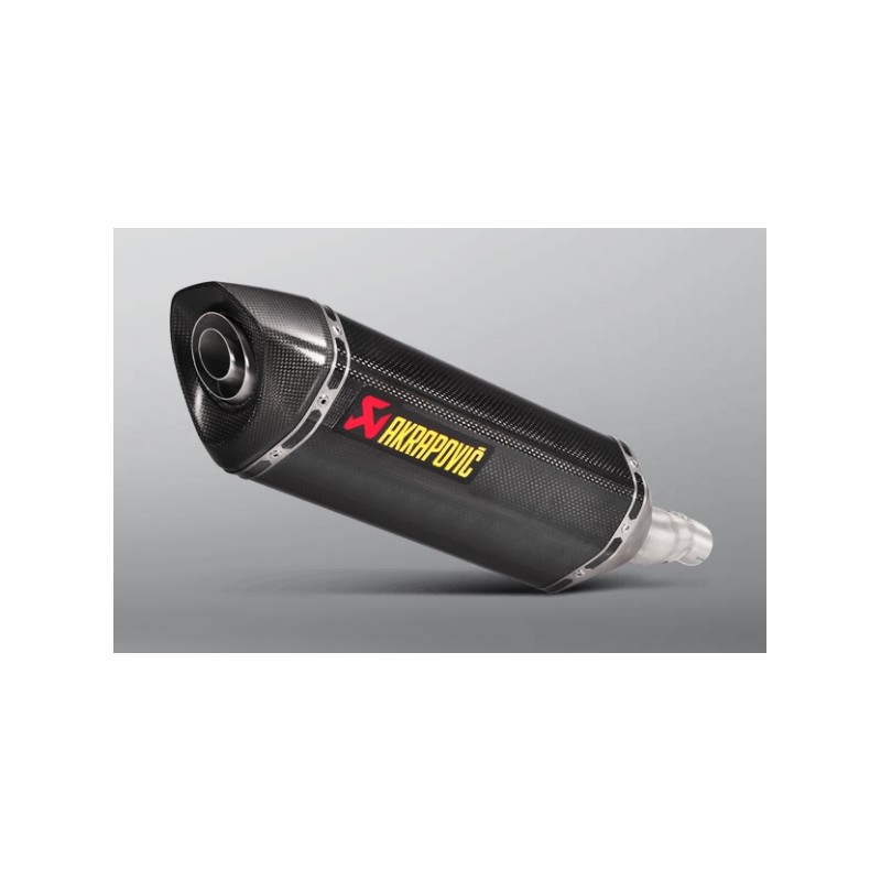 Homologated Akrapovic Carbon Exhaust