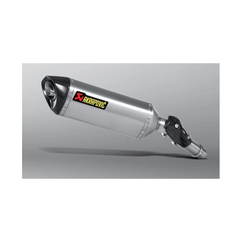 Échappement Slip-On Homologué Akrapovic Titane