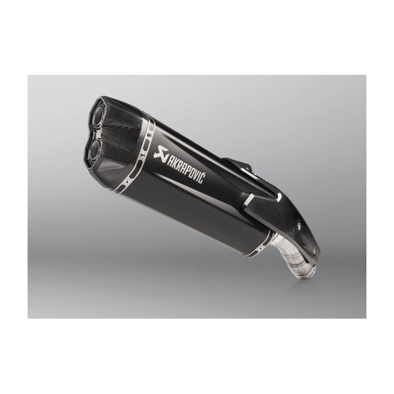 Échappement Slip-On Homologué Akrapovic Titane