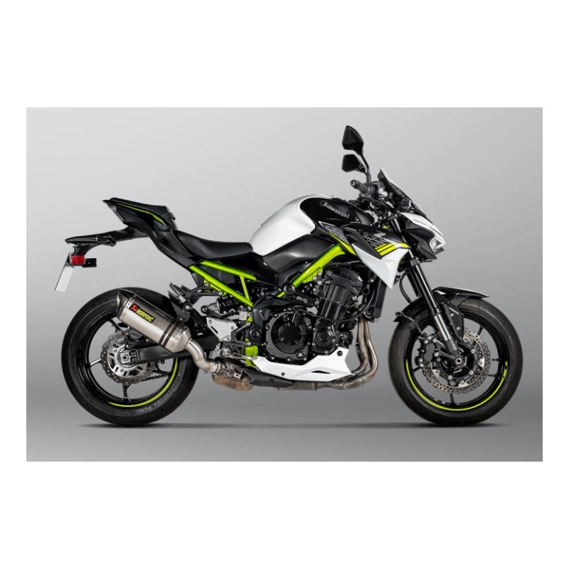 Échappement Slip-On Homologué Akrapovic Titane