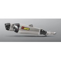 Doble Escape Titanio Akrapovic