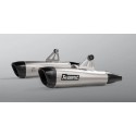 Protecteur thermique en acier inoxydable Akrapovic
