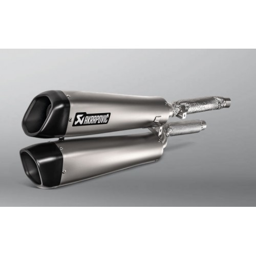 Échappement Slip-On Homologué Akrapovic Titane