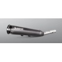 Escape Acero Inoxidable Negro Akrapovic Homologado