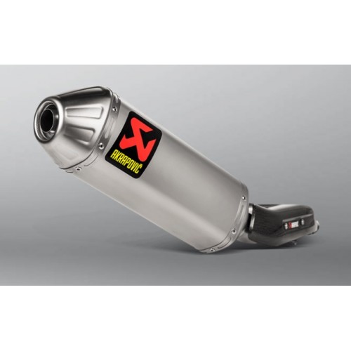 Échappement Slip-On Homologué Akrapovic Titane