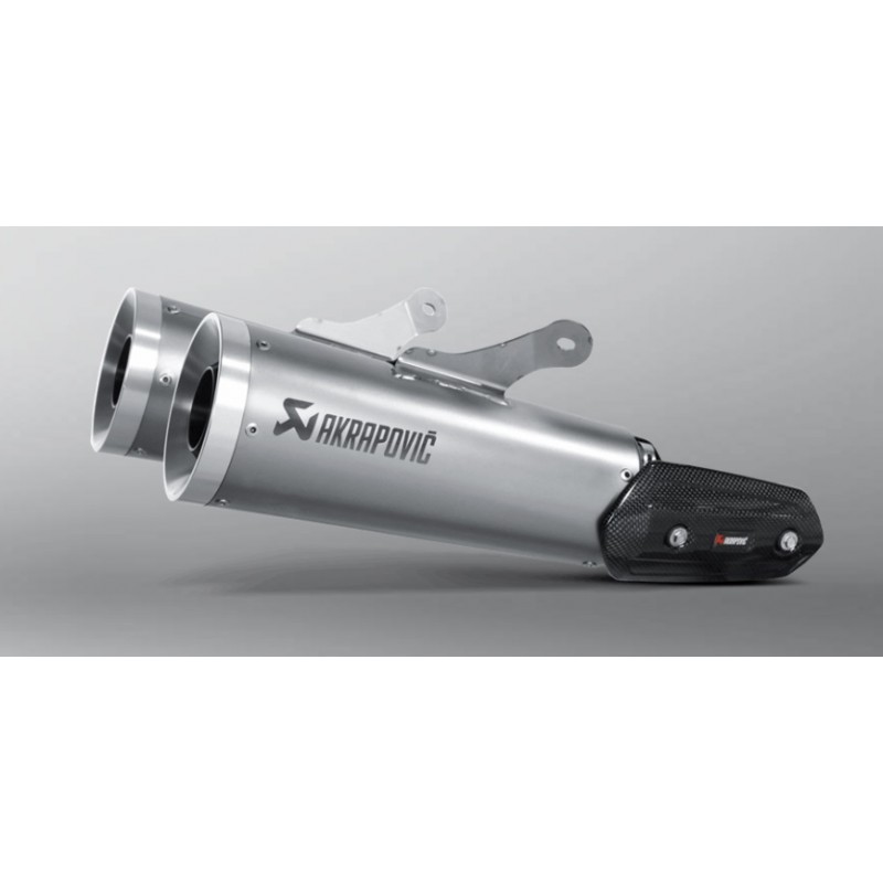 MUFFLER DOUBLE TITANIUM VMAX