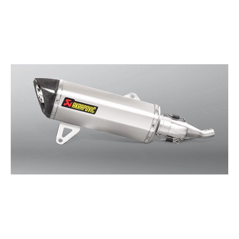 EXHAUST SLIP-ON AKRAPOVIC X-MAX 125 2017-19