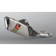 Tube de liaison optionnel Titanium Akrapovic