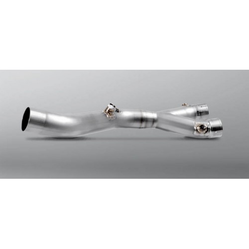 Tube de liaison optionnel Titanium Akrapovic
