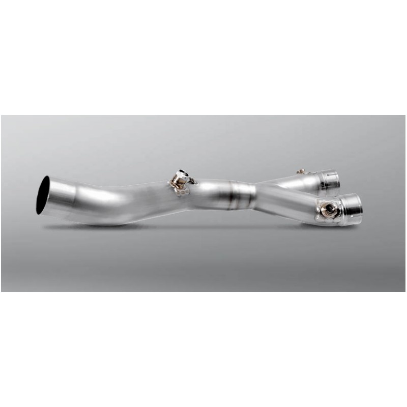 Tube de liaison optionnel Titanium Akrapovic