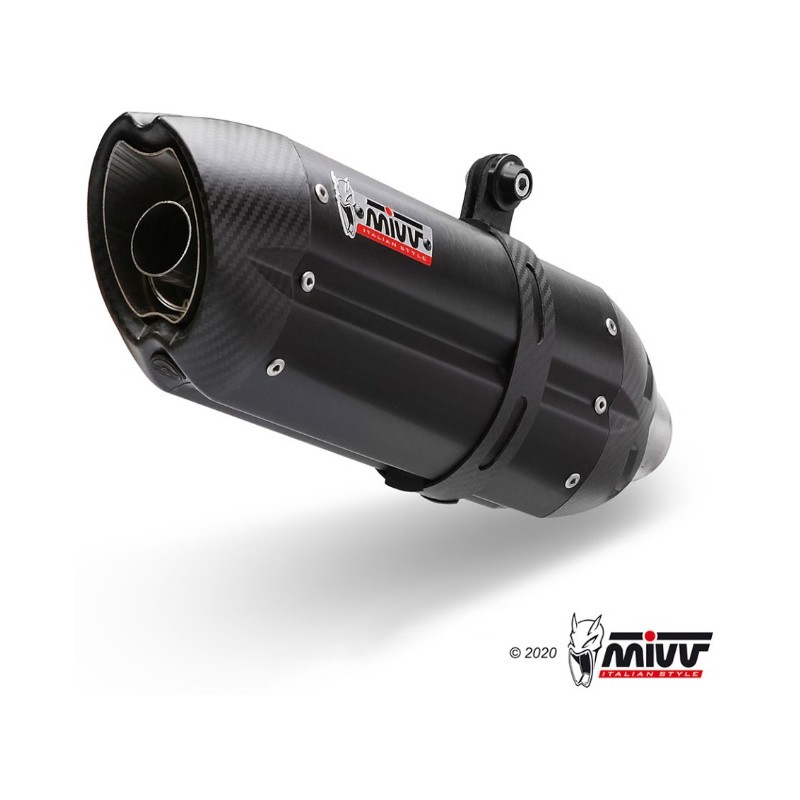 Silencioso Suono Acero Inoxidable Negro  Mivv Dorsoduro