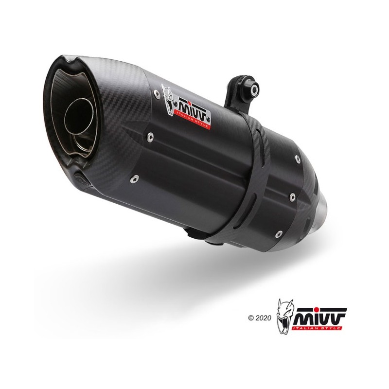 Silencioso Suono Acero Inoxidable Negro Mivv Dorsoduro