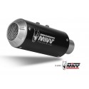 Echappement MK3 Noir Inox Noir Non Homologué