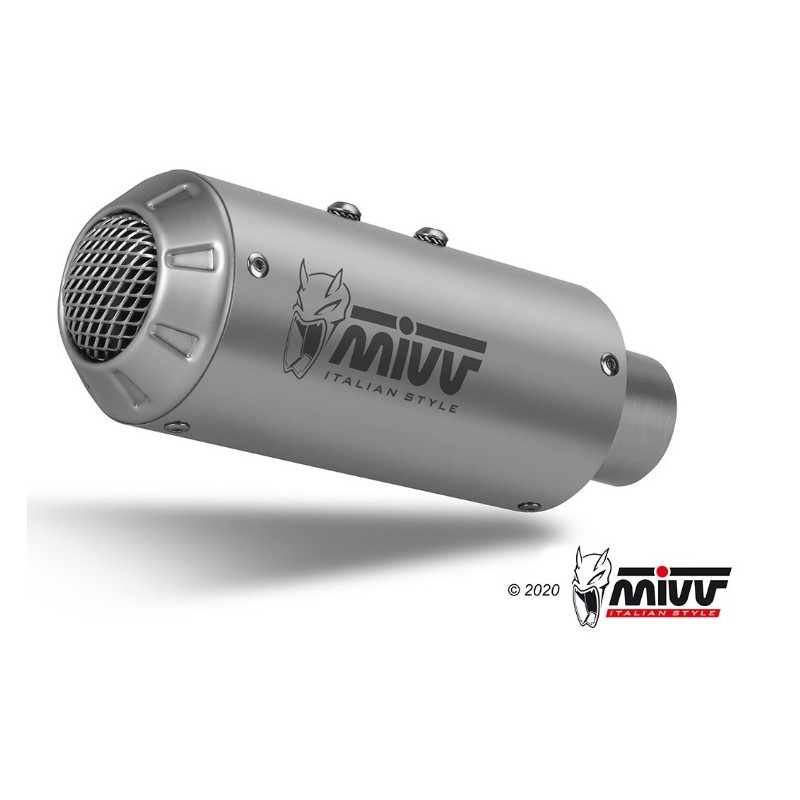 Exhaust MK3 Black Stainless Steel Black Not Approved