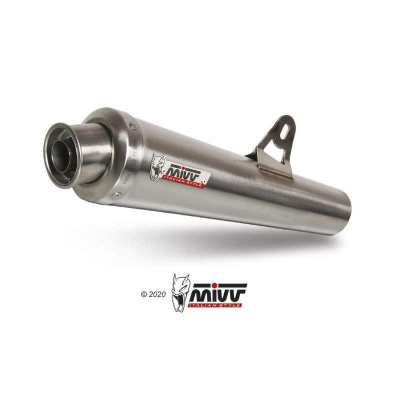 EXHAUST X-KONE STAINLESS STEEL MIVV NOT APPROVED