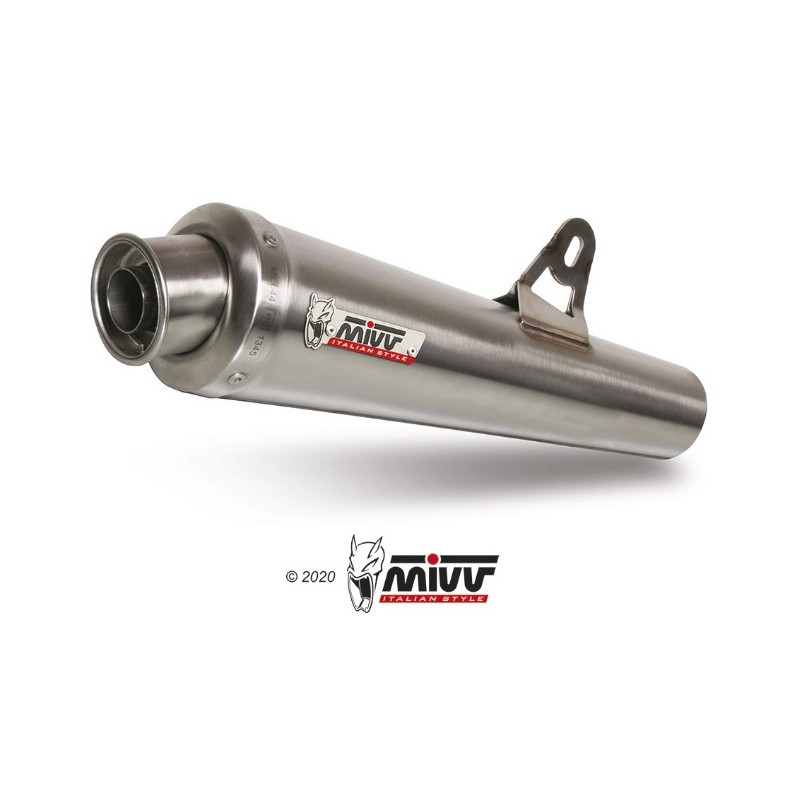 DOBLE ESCAPE X-CONE INOXIDABLE MIVV HOMOLOGADO