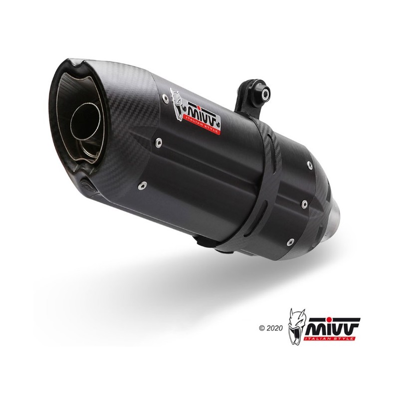 Escape Suono Black Acero Mivv Homologado Euro4