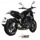 Pot d'échappement Mivv Oval Titanium Homologué Euro4
