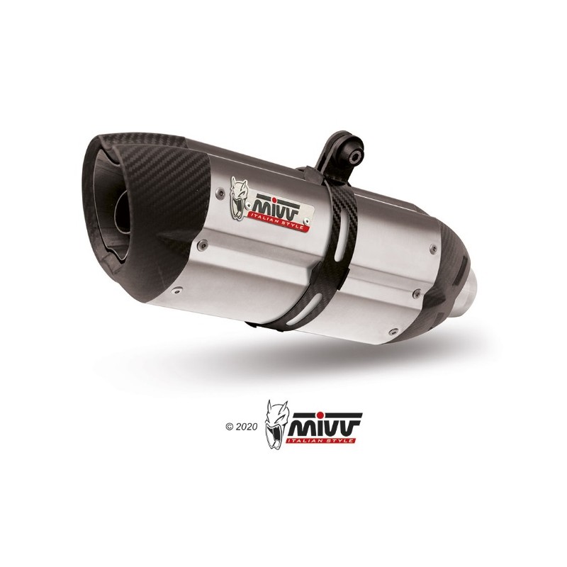 DOBLE ESCAPE SUONO INOXIDABLE MIVV HOMOLOGADO