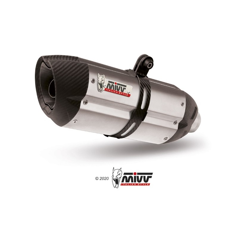 SILENCIOSO SUONO INOXIDABLE MIVV APRILIA DORSODURO