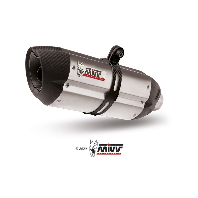SILENCIOSO SUONO INOXIDABLE MIVV APRILIA DORSODURO