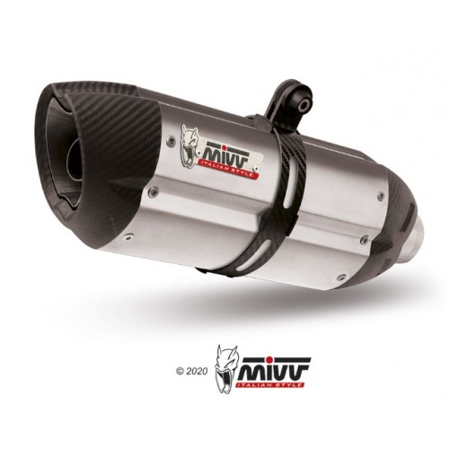 DOBLE ESCAPE SUONO INOXIDABLE MIVV HOMOLOGADO