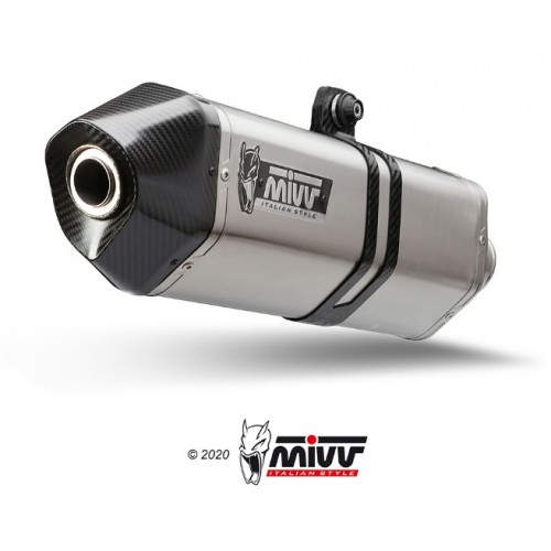 SILENCIOSO SPEED EDGE INOXIDABLE MIVV HOMOLOGADO