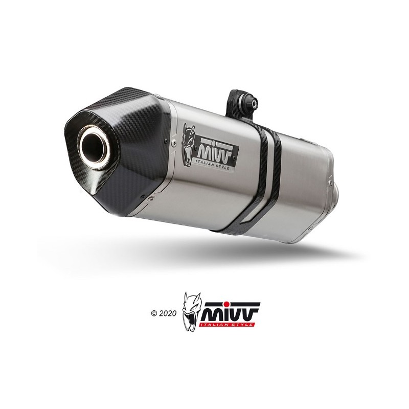 SILENCIOSO SPEED EDGE INOXIDABLE MIVV HOMOLOGADO