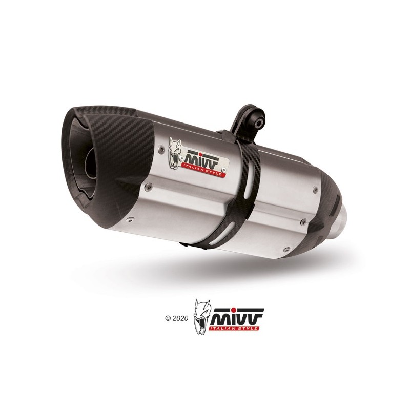 SILENCIOSO SUONO INOXIDABLE MIVV APRILIA DORSODURO