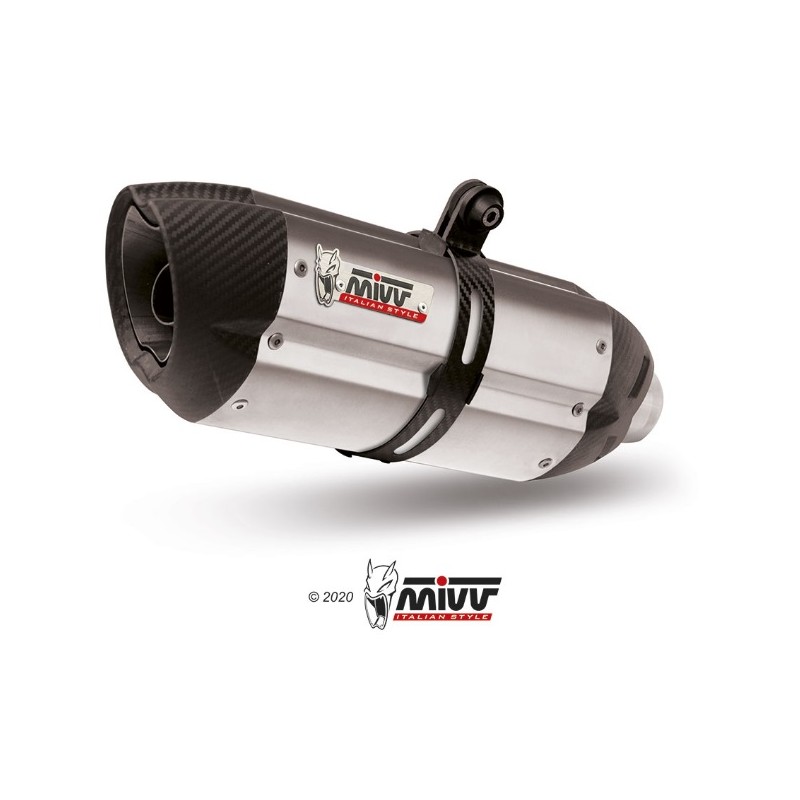 SILENCIOSO SUONO INOXIDABLE MIVV APRILIA DORSODURO
