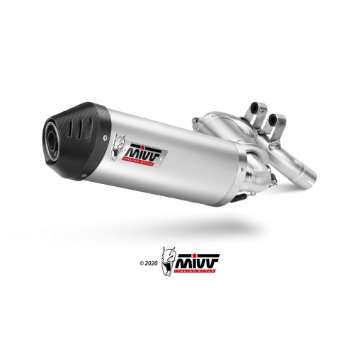 Mivv Carbon Oval Exhaust EURO5 Approved