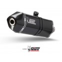 Silencioso Speed Edge Acero Inoxidable Negro Mivv Homologado EURO4