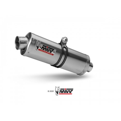 Escape Oval Acero Inoxidable Mivv Homologado