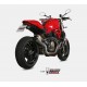 Exhaust Delta Race Black Inox Approved