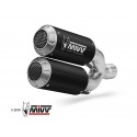 Doble Escape Mk3 Black Acero Inoxidable Mivv No Homologado