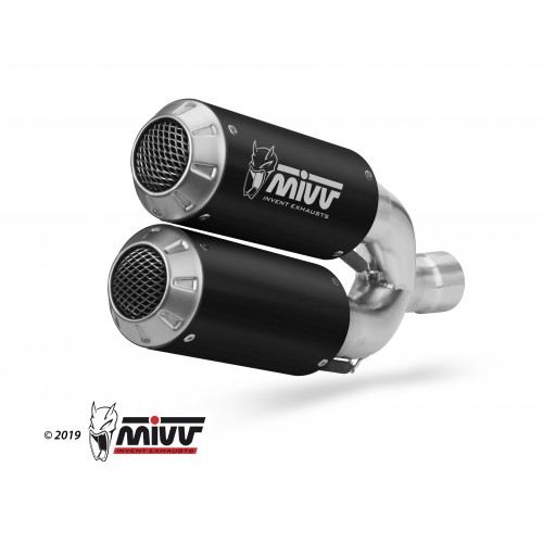 Double Exhaust Mk3 Carbon Mivv Not Approved