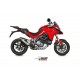 ESCAPE OVAL COMPLETO CARBONO MIVV HOMOLOGADO