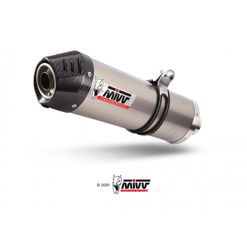 Mivv Titanium Oval Exhaust Not Approved