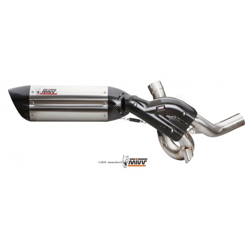 Suono Exhaust Stainless Steel Mivv Not Approved